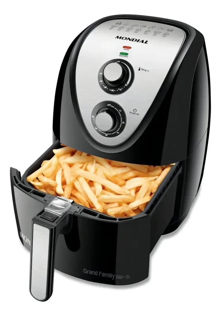 Fritadeira Sem Óleo Air Fryer 5L Mondial, 1900W – AFN-50-BI