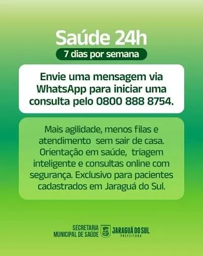 Secretaria da Saúde – Prefeitura de Jaraguá do Sul